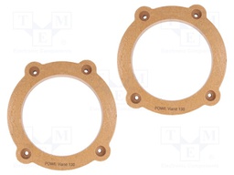 Spacer ring; MDF; 130mm; Mercedes; impregnated,varnished