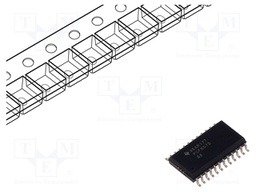 IC: interface; I/O expander; 2.5÷5.5VDC; I2C,SMBus; SMD; SO24