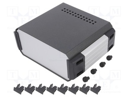 Enclosure: with panel; 110; X: 150mm; Y: 140mm; Z: 70mm; steel sheet