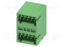 PCB headers, nominal cross section: 0.5 mm?, color: green, n