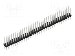 Connector: pin strips; pin header; male; PIN: 60; 2mm; THT; 2x30