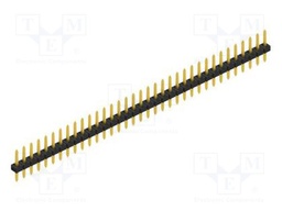 Connector: pin strips; pin header; male; PIN: 35; 2mm; THT; 1x35
