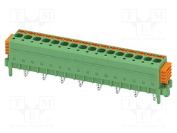 PCB direct plug, nominal cross section: 2.5 mm2, color: gree