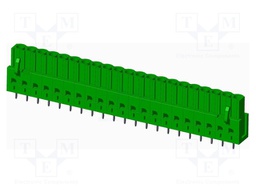 Connector: pluggable terminal block; socket; female; straight