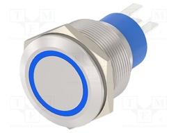 Switch: vandal resistant; Pos: 2; SPST-NO; 3A/250VAC; OFF-(ON)