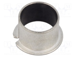 Bearing: sleeve bearing; with flange; Øout: 28mm; Øint: 25mm