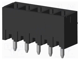 Connector: pluggable terminal block; socket; male; on PCBs