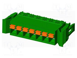Connector: pluggable terminal block; plug; female; straight; 12A