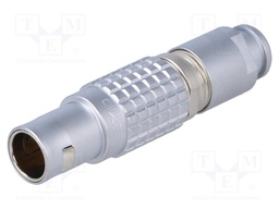 Connector: circular; Series: 1B; plug; male; soldering; for cable
