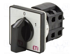 Switch: cam switch; Stabl.pos: 2; 80A; 0-1; for building in; Pos: 2