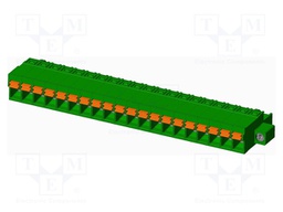 Connector: pluggable terminal block; plug; female; straight; 12A