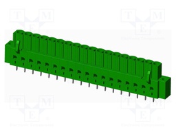 Connector: pluggable terminal block; socket; female; straight