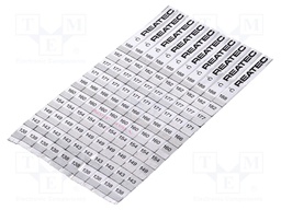 Temperature indicator; 10pcs; Accur: ±1%; 138÷188°C; Resol: 5÷8°C