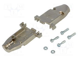 Enclosure: for D-Sub connectors; D-Sub 9pin,D-Sub HD 15pin