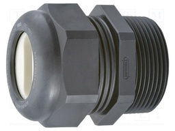 Cable gland; M25; IP68; Mat: polyamide; black; Holes no: 1; 14x6mm
