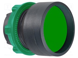 Switch: push-button; Stabl.pos: 1; 22mm; green; Illumin: none; IP66