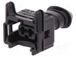 Connector: rectangular; Junior Timer; w/o contacts; PIN: 2