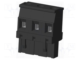 Connector: pluggable terminal block; plug; female; angled 90°