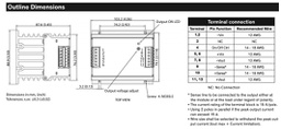 Converter: DC/DC; 160W; Uin: 19÷75V; 12VDC; Iout: 13A; 250kHz; OUT: 1