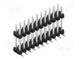 Connector: pin strips; pin header; male; PIN: 22; 2mm; SMT; 2x11