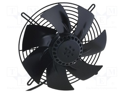 Fan: AC; axial; 230VAC; Ø250x76mm; 1853m3/h; 68dBA; ball bearing