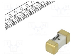 Fuse: fuse; ultra rapid; 400mA; 125V; SMD; ceramic; Case: 2410; 448