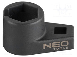 Socket; for the LAMBDA probe; HEX 22mm; 3/8"; short