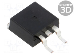 Schottky Rectifier, 100 V, 10 A, Dual Common Cathode, TO-262, 3 Pins, 850 mV