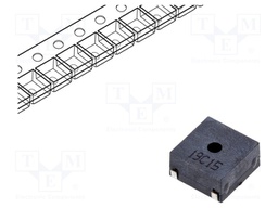 Sound transducer: elektromagnetic alarm; SMD; 3.2kHz; 100mA; 3V