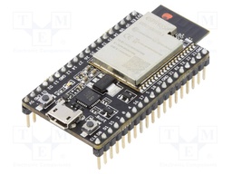 Dev.kit: combo; GPIO,I2C,I2S,SPI,UART,WiFi; ESP32-WROVER-B