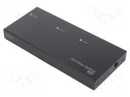 Splitter; HDCP; Colour: black