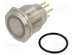 Switch: vandal resistant; Pos: 2; SPDT; 3A/220VAC; 5A/24VDC; IP65