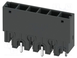 PCB headers, nominal cross section: 4 mm2, color: black, nom