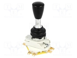 Joystick; Stabl.pos: 1; Leads: 2,8x0,5mm connectors; -25÷70°C