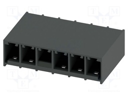 PCB headers, nominal cross section: 6 mm?, color: black, nom