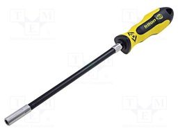 Screwdriver handle; 310mm; for hex bits 1/4"