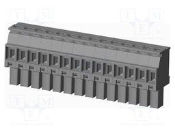 Connector: pluggable terminal block; plug; female; angled 90°