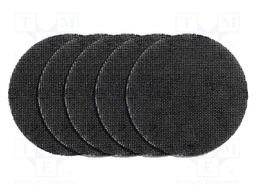 Cleaning cloth: sanding screen; Granularity: 40; Mounting: bur