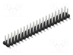 Connector: pin strips; pin header; male; PIN: 40; 2.54mm; SMT; 2x20