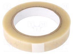 Tape: electrical insulating; W: 19mm; L: 66m; Thk: 60um; acrylic