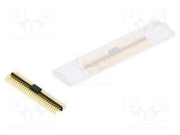 Connector: pin strips; pin header; male; PIN: 58; 2mm; SMT; 2x29