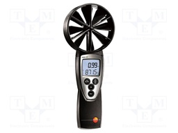 Thermoanemometer; 0,3÷20m/s; 0÷50°C