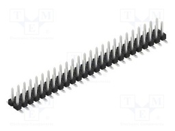 Connector: pin strips; pin header; male; PIN: 50; 2.54mm; SMT; 2x25