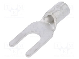 Fork terminal; M3; 0.25÷1.65mm2; crimped; for cable; 22AWG÷16AWG
