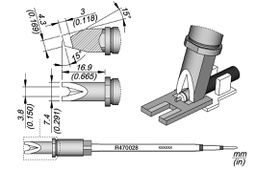 Tip; special; 3.8mm