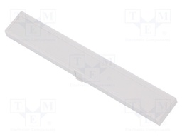 Terminals cover; UL94V-0; Mat: ABS; Application: ZD1010J-ABS-V0