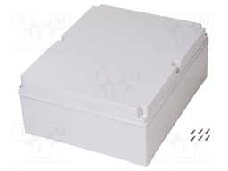 Enclosure: multipurpose; X: 380mm; Y: 460mm; Z: 180mm; SCABOX; grey