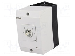 Switch: step cam switch; Stabl.pos: 6; 20A; 0-1-2-3-4-5; Poles: 1