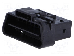 Connector: diagnostic OBD II; plug; male; PIN: 16; Locking: latch