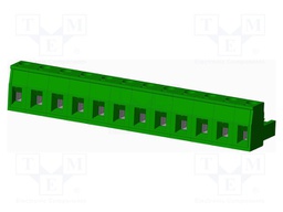 Connector: pluggable terminal block; plug; female; straight; 12A
